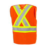 Thumbnail for 5 Pt. Tearaway FR Mesh Traffic Vest l Ground Force