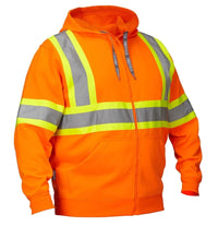 Thumbnail for Hi Vis Safety Hoodie, Attached Hood l Forcefield