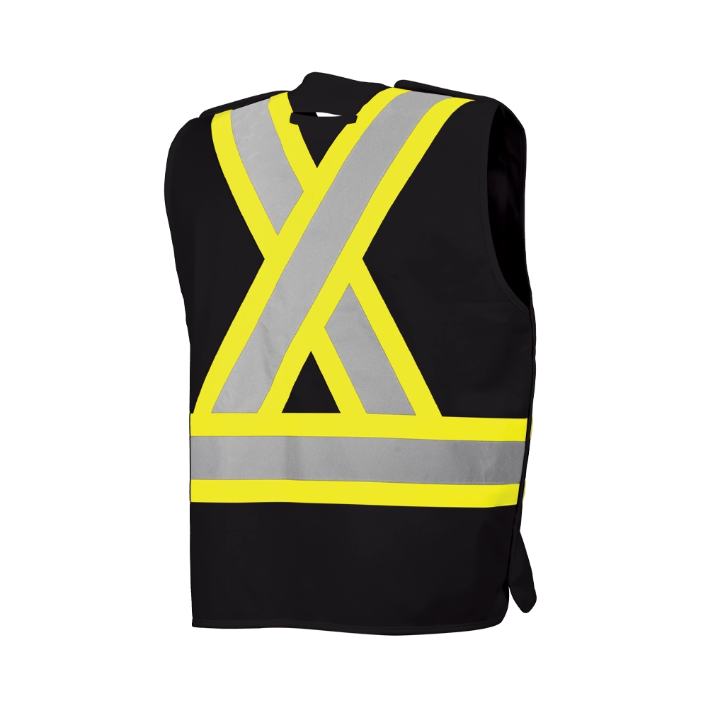 5 Pt. Tearaway Solid Traffic Vest l Ground Force l Ground Force