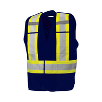 Thumbnail for 5 Pt. Tearaway Solid Traffic Vest l Ground Force l Ground Force