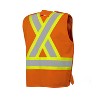 Thumbnail for 5 Pt. Tearaway Solid Traffic Vest l Ground Force l Ground Force