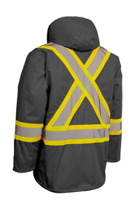 Thumbnail for Hi Vis Insulated Miners Jacket